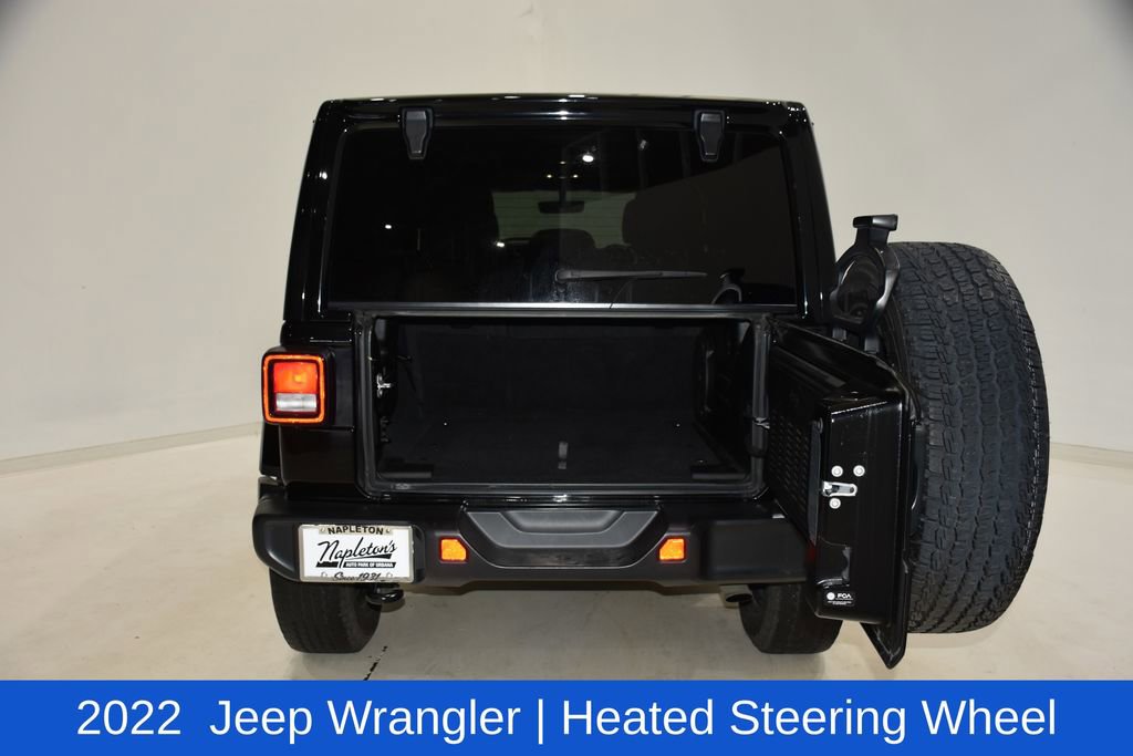 Used 2022 Jeep Wrangler Unlimited Sahara w/ Cold Weather Group image 32