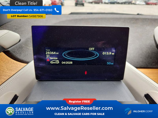Used 2016 BMW i3 w/ Parking Assistant Package RWD image 12