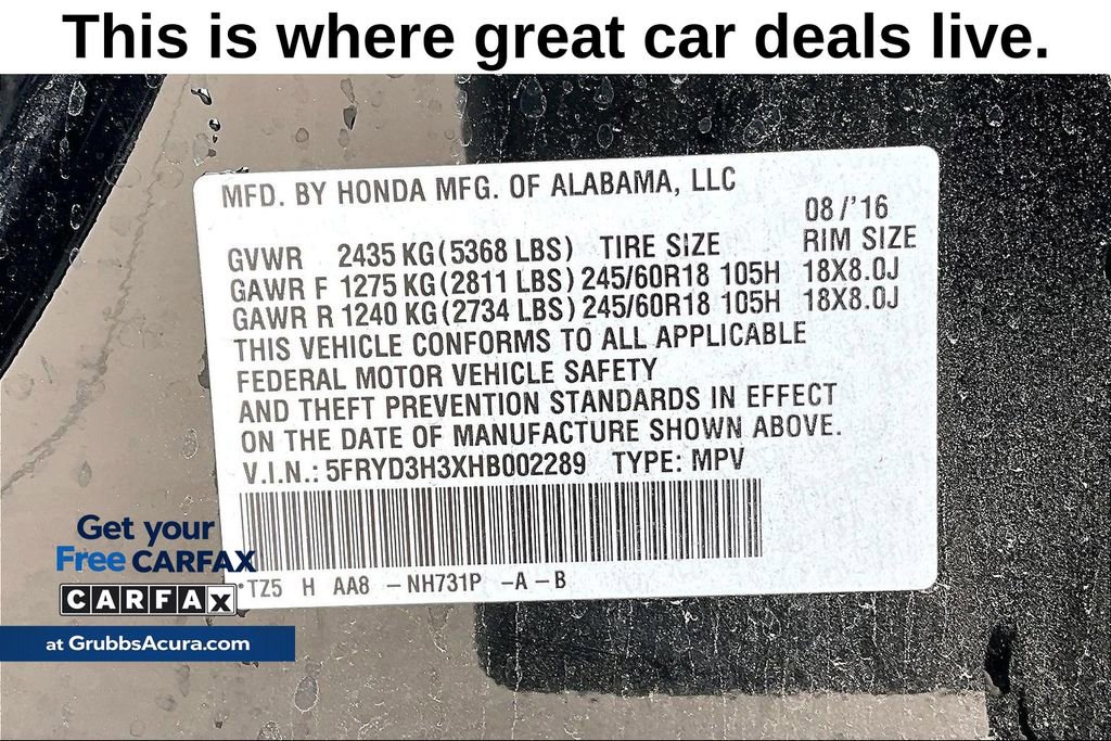 Used 2017 Acura MDX FWD image 42