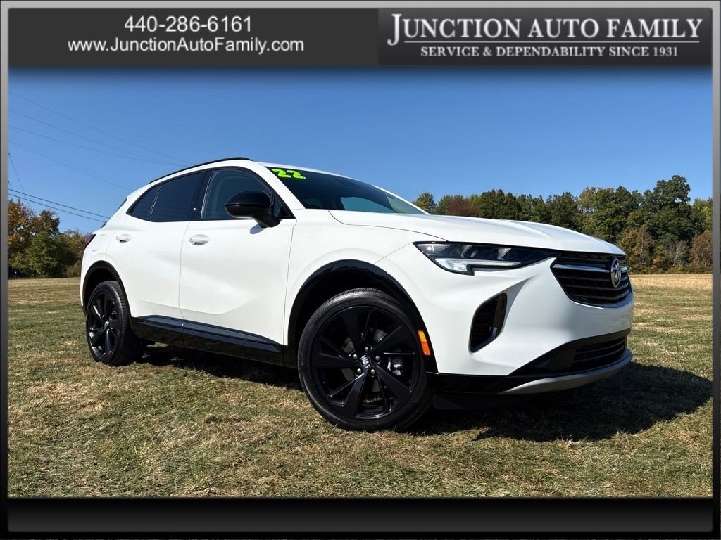 Certified 2022 Buick Envision Essence w/ Sport Touring Package