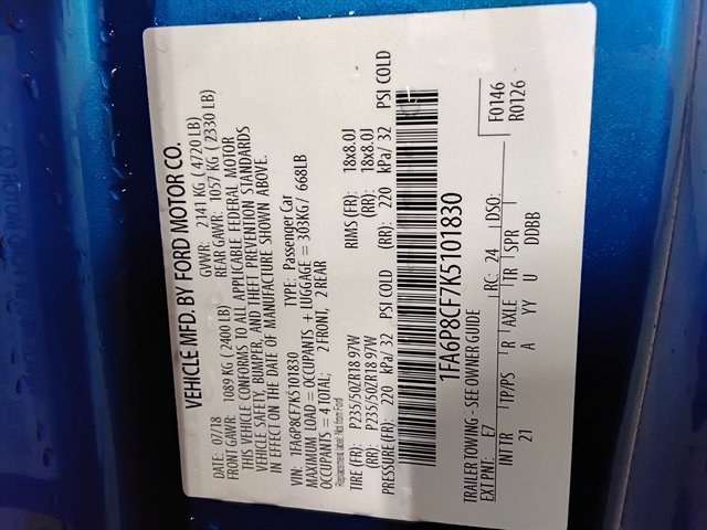 Used 2019 Ford Mustang GT image 17