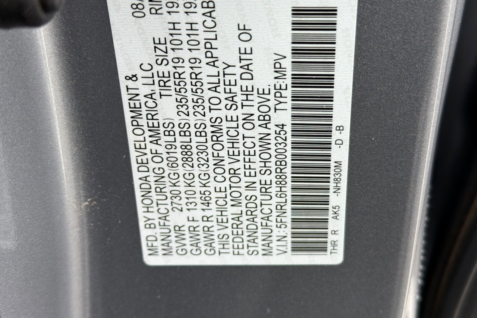 Used 2024 Honda Odyssey Touring image 31