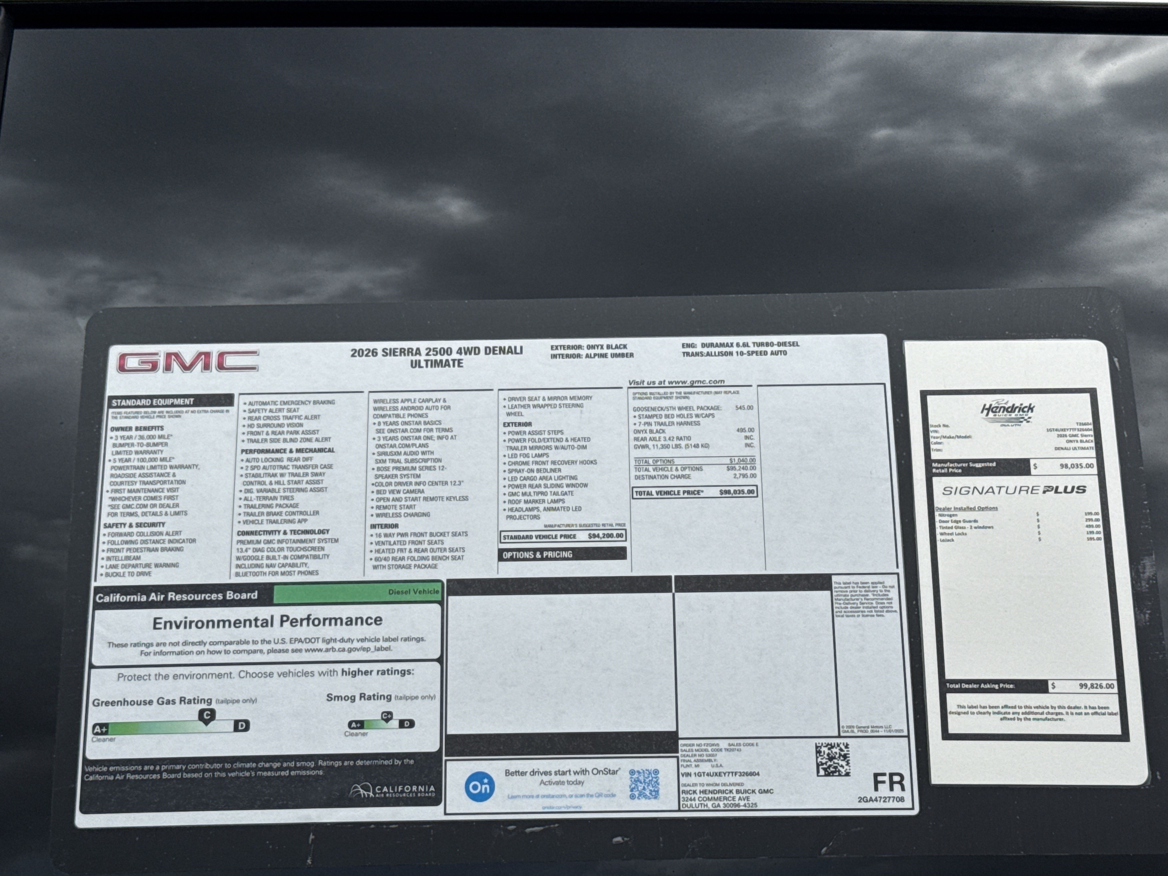 New 2026 GMC Sierra 2500 Denali Ultimate AWD/4WD image 39