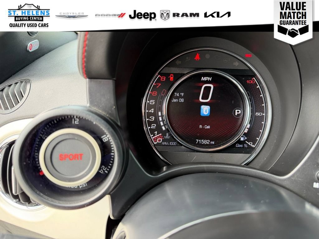 Used 2019 FIAT 500 Abarth w/ Popular Equipment Package FWD image 19