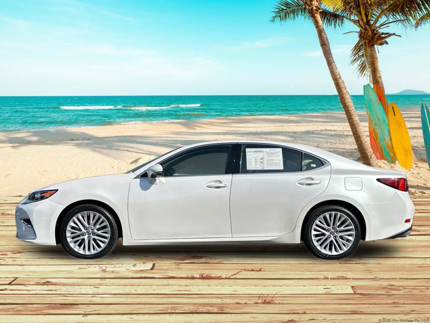 Used 2018 Lexus ES 350 w/ Luxury Package w/Wood Trim FWD image 3