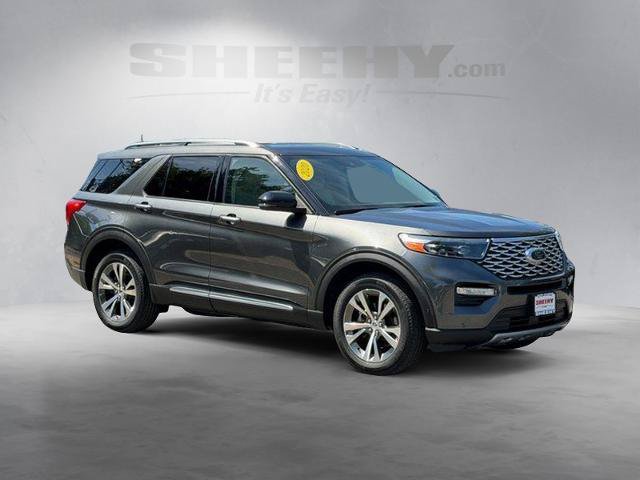 Certified 2020 Ford Explorer Platinum w/ Premium Technology Package AWD/4WD image 1