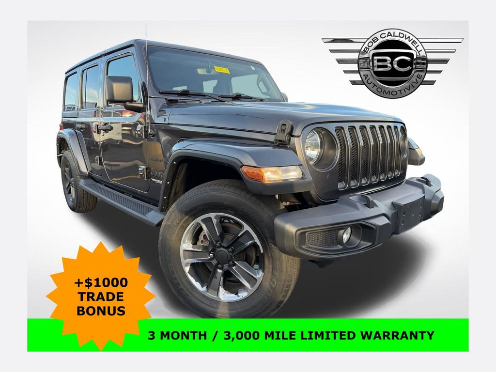 Used 2022 Jeep Wrangler Unlimited Sahara image 1