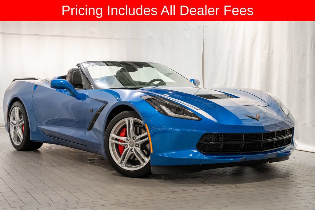 Used 2016 Chevrolet Corvette Stingray Convertible w/ 2LT Preferred Equipment Group RWD image 2