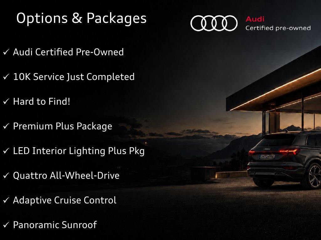 Certified 2025 Audi SQ5 Premium Plus w/ Premium Plus Package AWD/4WD image 5