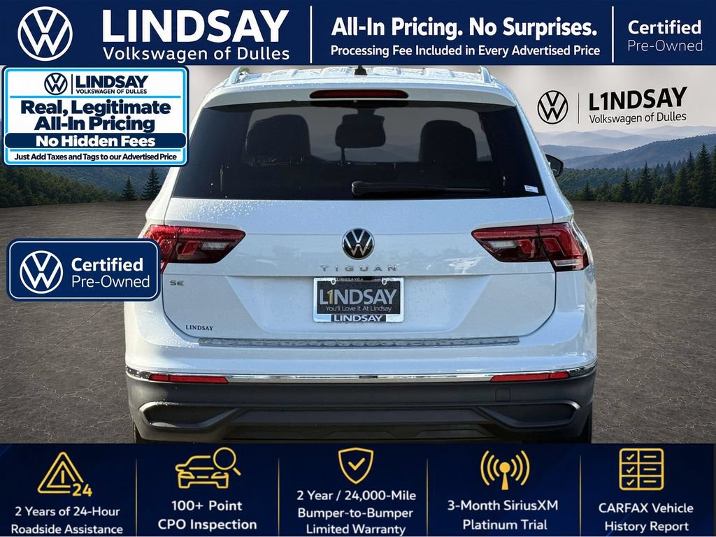 Certified 2023 Volkswagen Tiguan SE FWD image 6