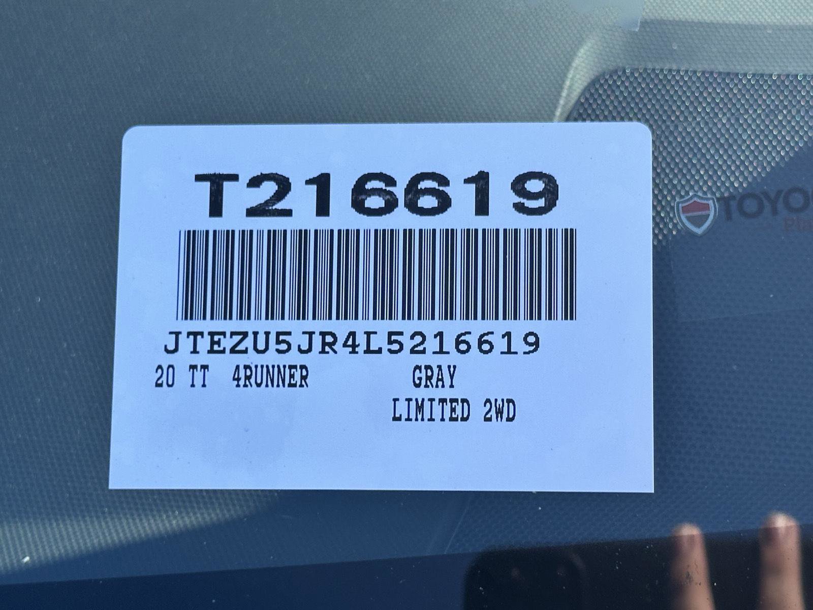 Used 2020 Toyota 4Runner Limited image 15