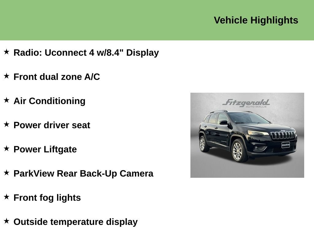 Used 2022 Jeep Cherokee Latitude Lux FWD image 9