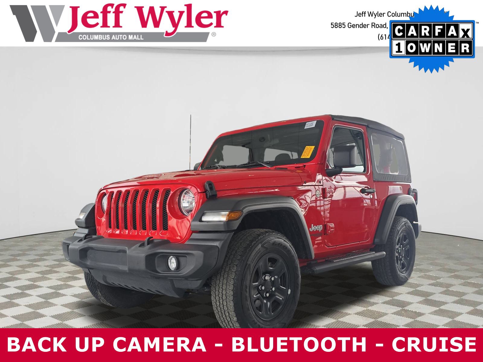 Used 2021 Jeep Wrangler Sport video 1