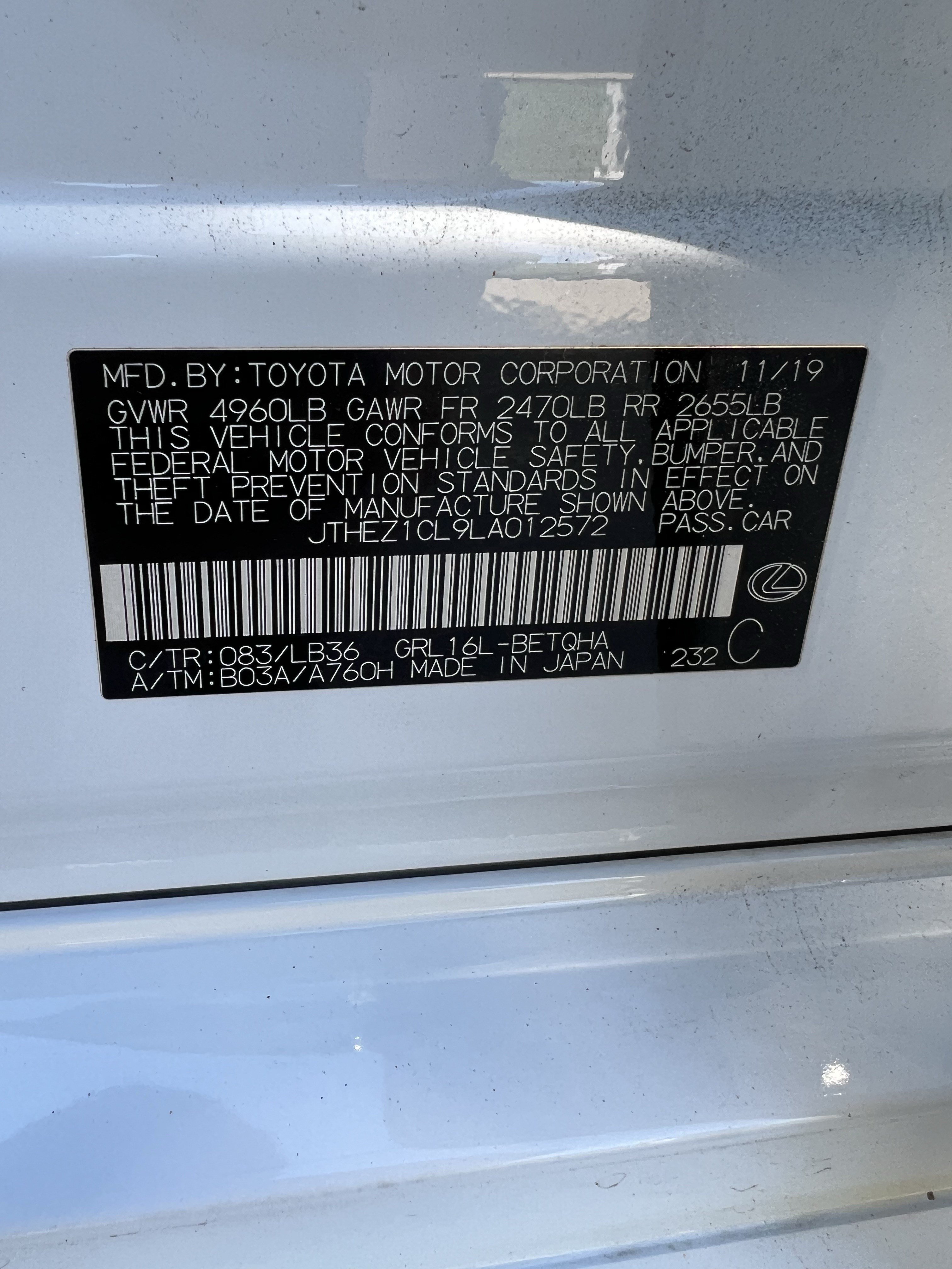 Used 2020 Lexus GS 350 F Sport AWD/4WD image 37
