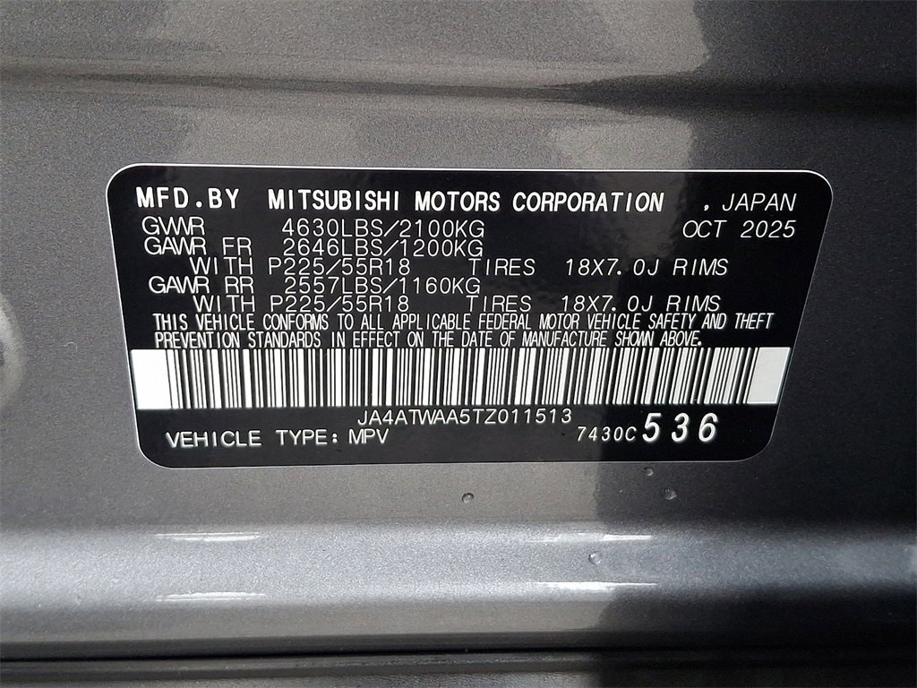 New 2026 Mitsubishi Eclipse Cross Black Edition image 12