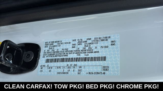 Used 2026 Ford F150 XLT w/ XLT Chrome Appearance Package AWD/4WD image 35
