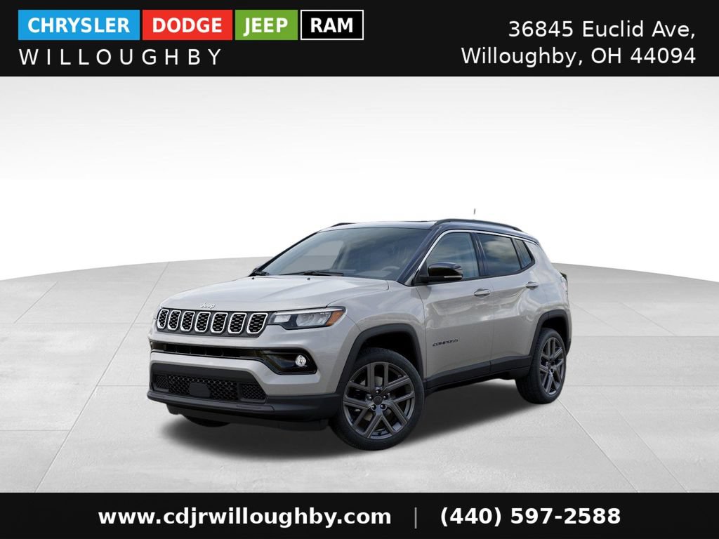 New 2026 Jeep Compass Limited w/ Sun, Sound & Navigation Group