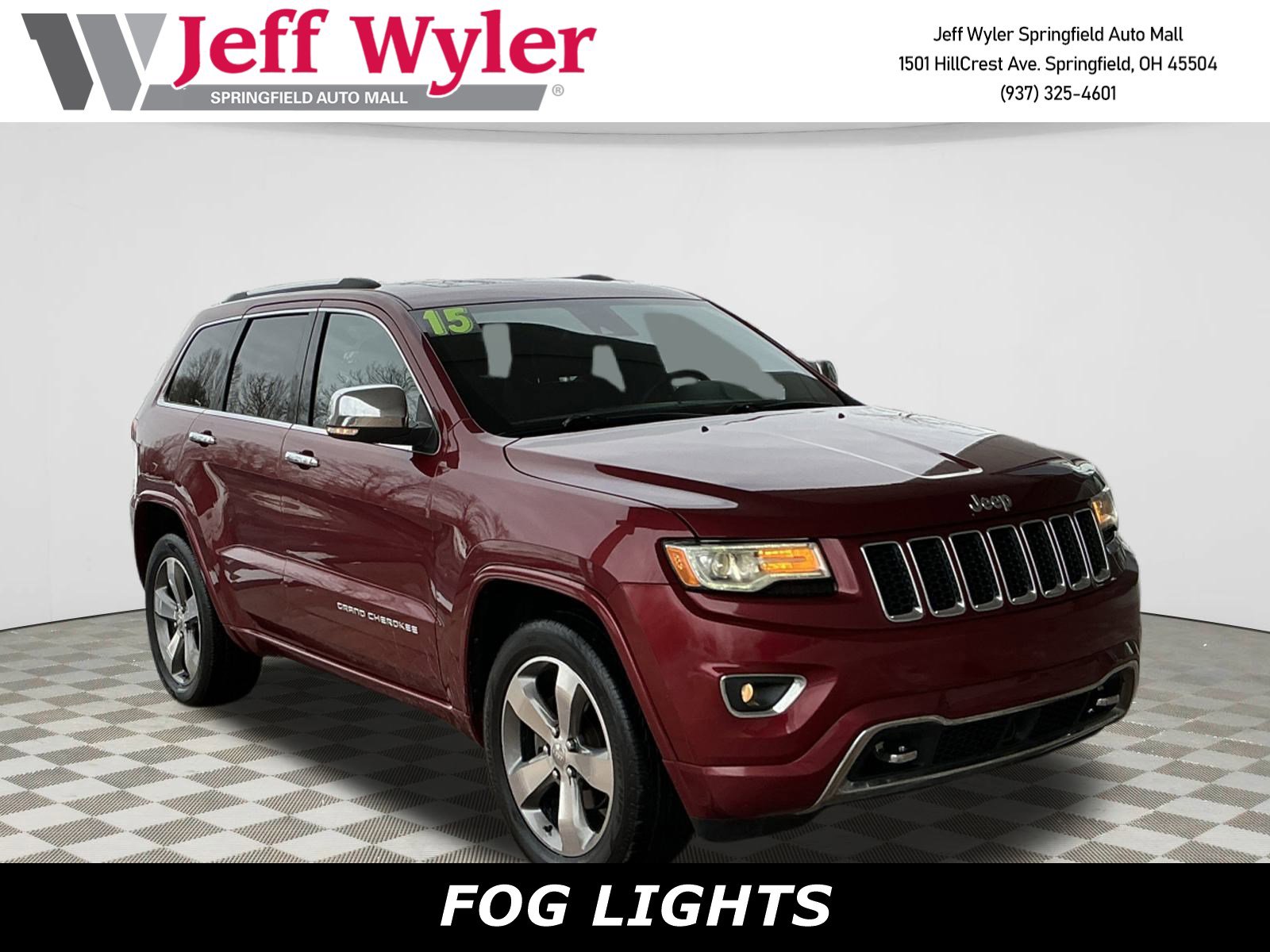 Used 2015 Jeep Grand Cherokee Overland w/ Advanced Technology Group