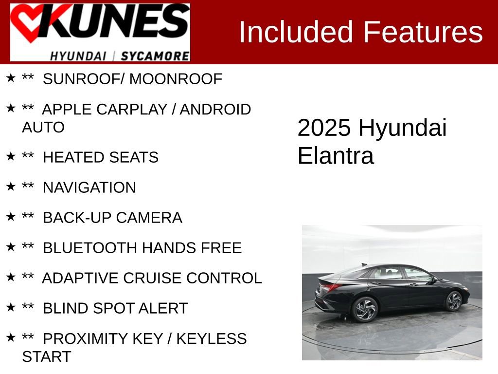 Used 2025 Hyundai Elantra Limited FWD image 2