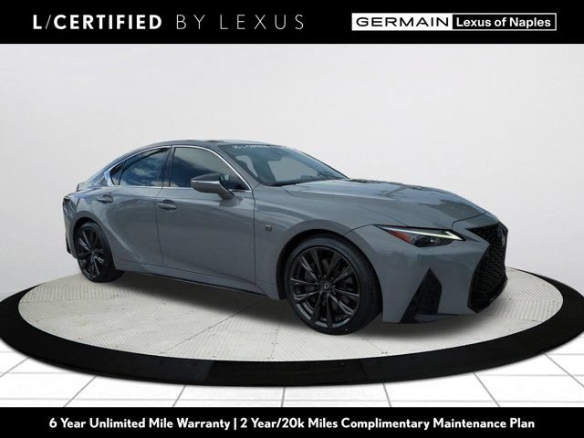 Certified 2024 Lexus IS 350 F Sport w/ Accessory Package 2 RWD image 1