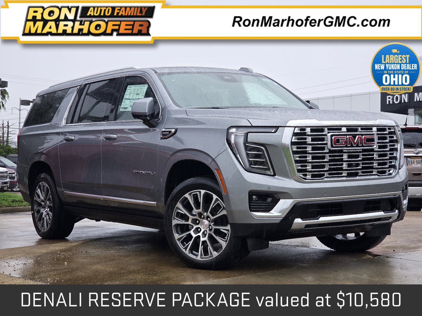 New 2026 GMC Yukon XL Denali w/ Denali Reserve Package AWD/4WD 360° Tour