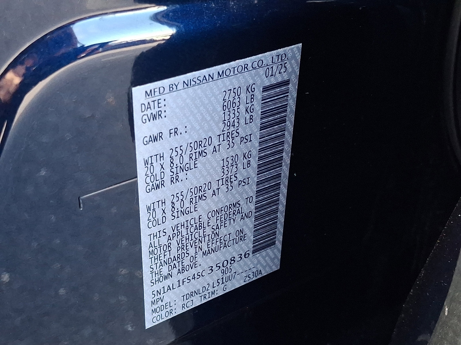 Certified 2025 INFINITI QX60 Luxe image 26