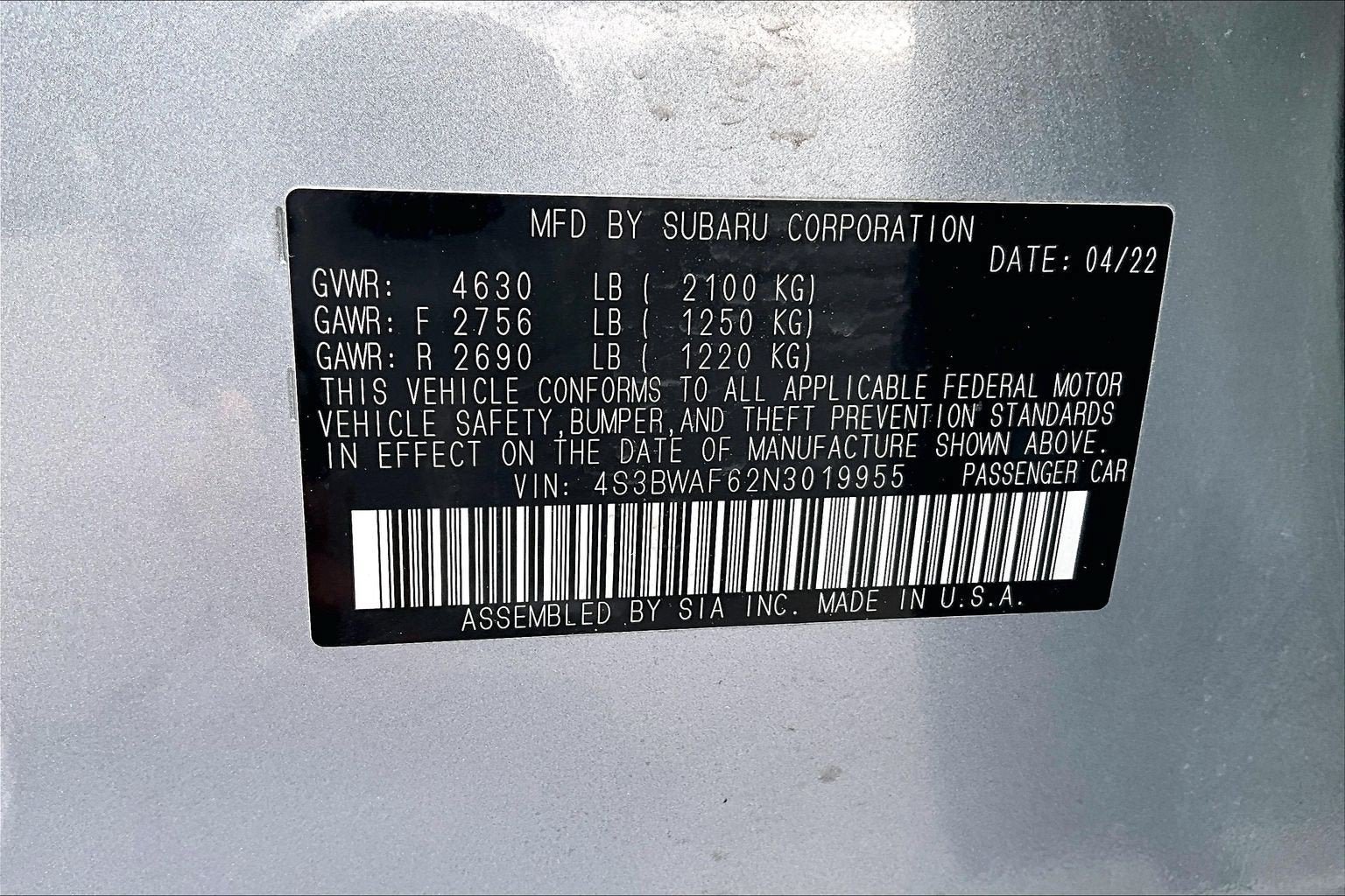 Used 2022 Subaru Legacy Premium AWD/4WD image 29
