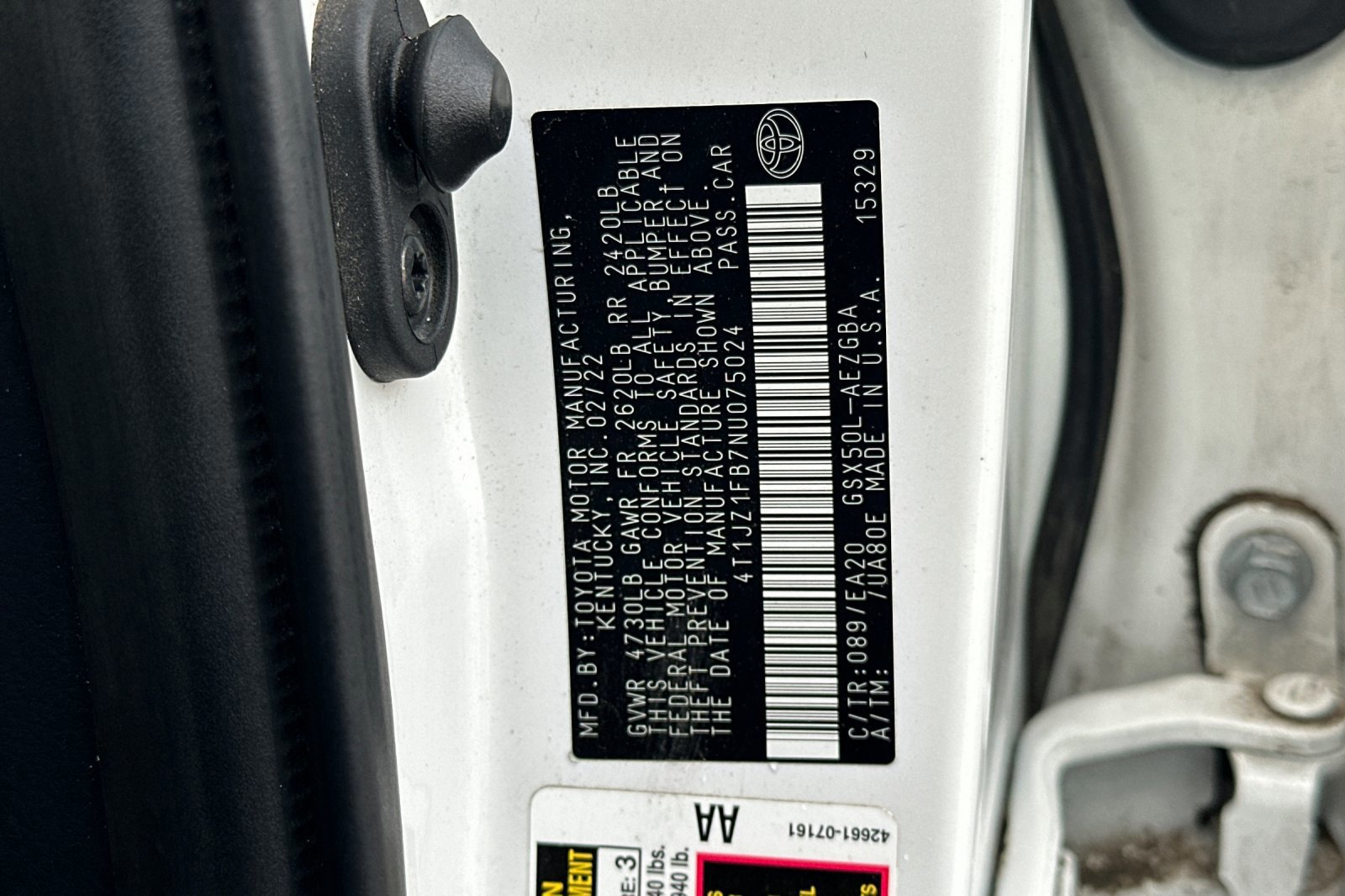 Certified 2022 Toyota Avalon XLE image 28