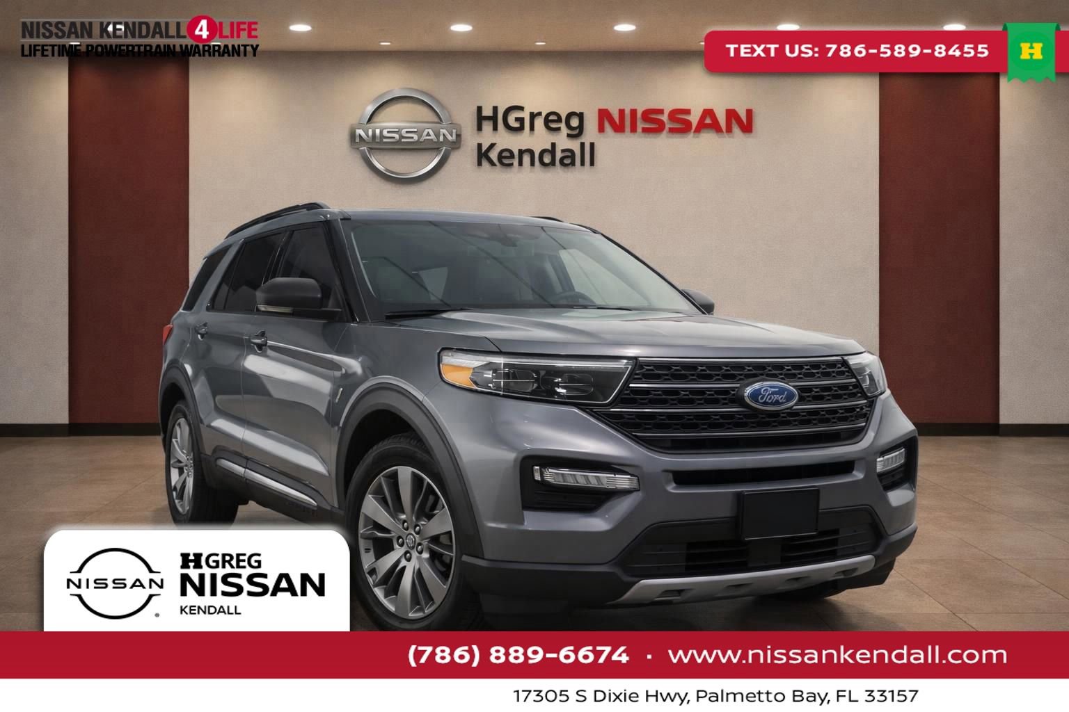 Used 2021 Ford Explorer XLT w/ Equipment Group 202A image 1