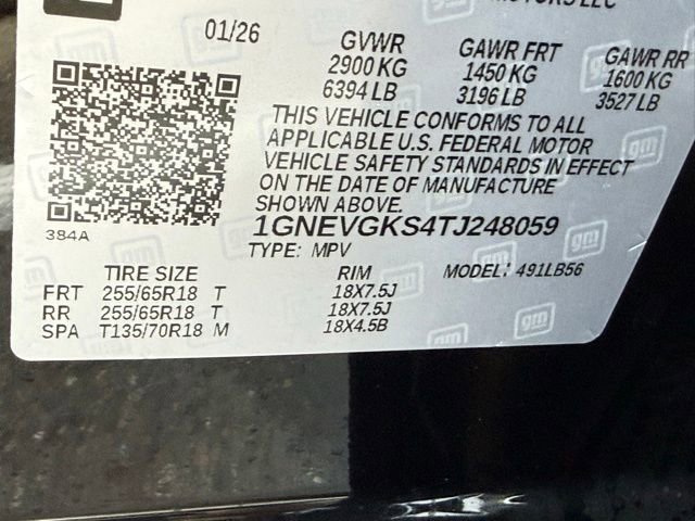 New 2026 Chevrolet Traverse LT image 45