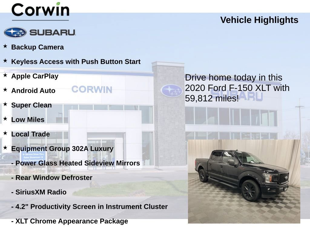 Used 2020 Ford F150 XLT w/ Equipment Group 302A Luxury image 6