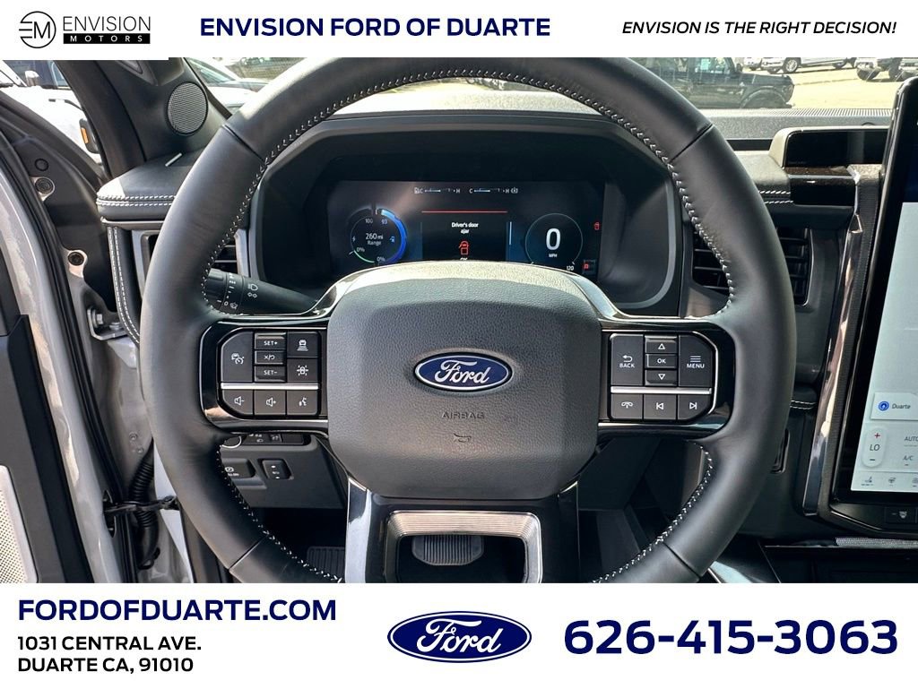 New 2025 Ford F150 Lightning Platinum w/ Dark Elements Package image 17