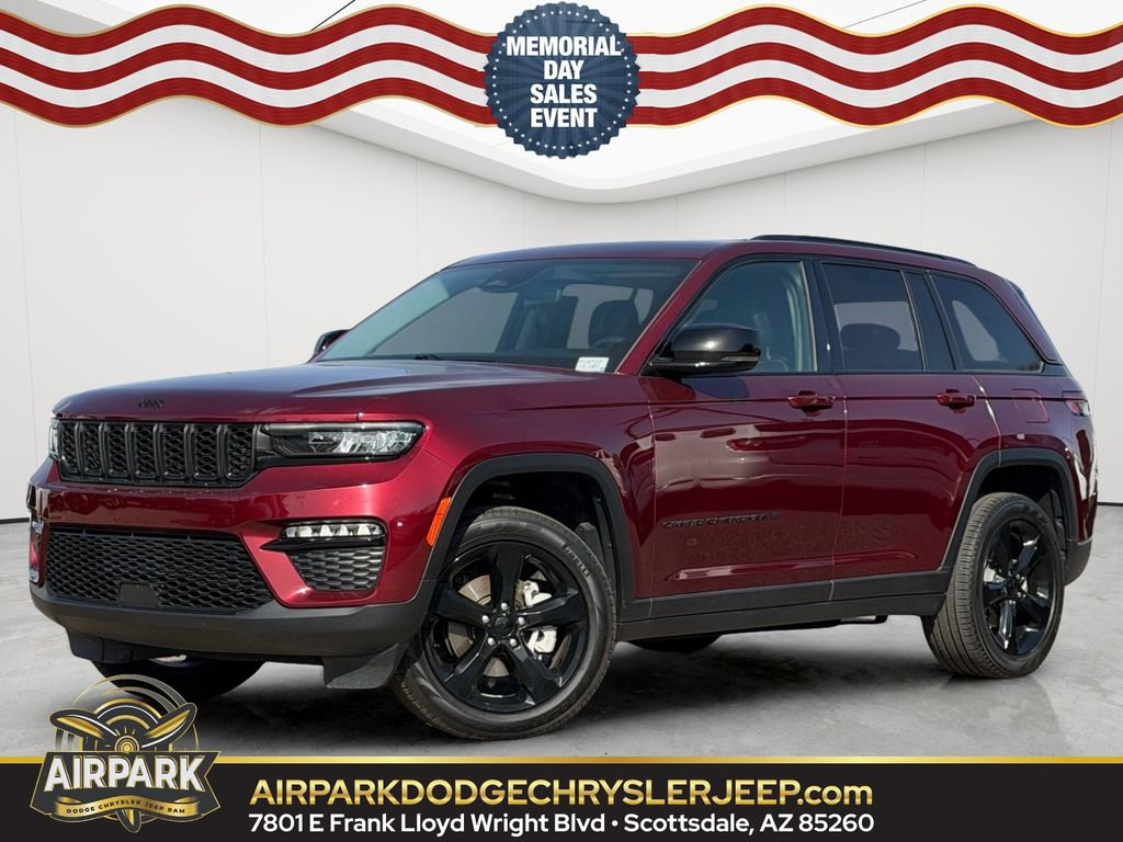 Certified 2023 Jeep Grand Cherokee Limited w/ Black Appearance Package AWD/4WD image 1