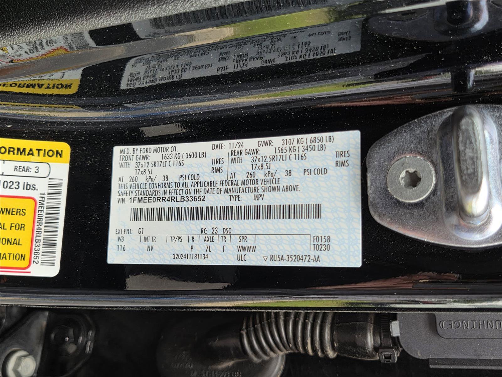 Used 2024 Ford Bronco Raptor w/ Interior Carbon Fiber Pack 6 image 32