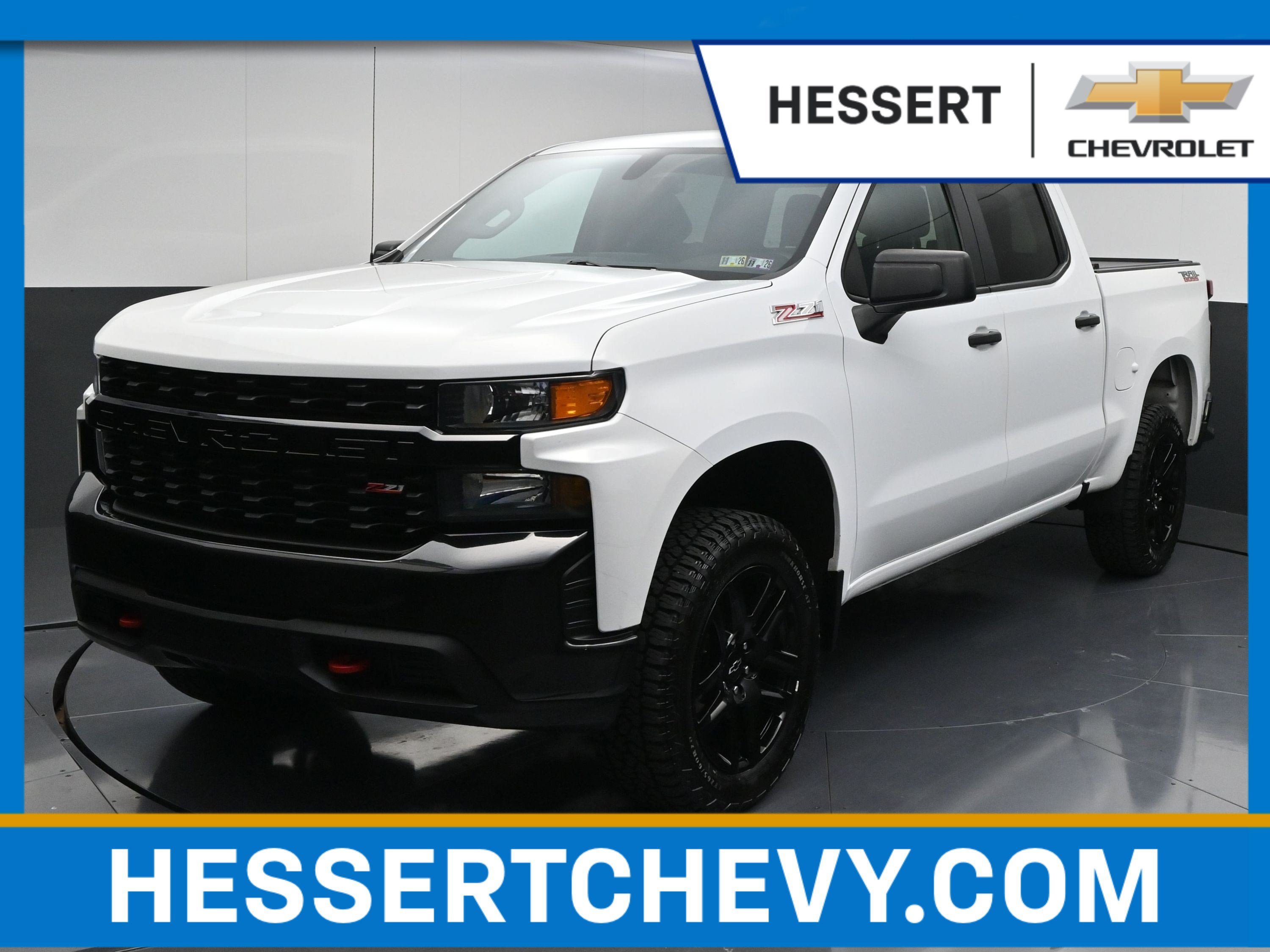 Used 2022 Chevrolet Silverado 1500 Custom Trail Boss w/ LPO, Dark Essentials Package AWD/4WD image 1