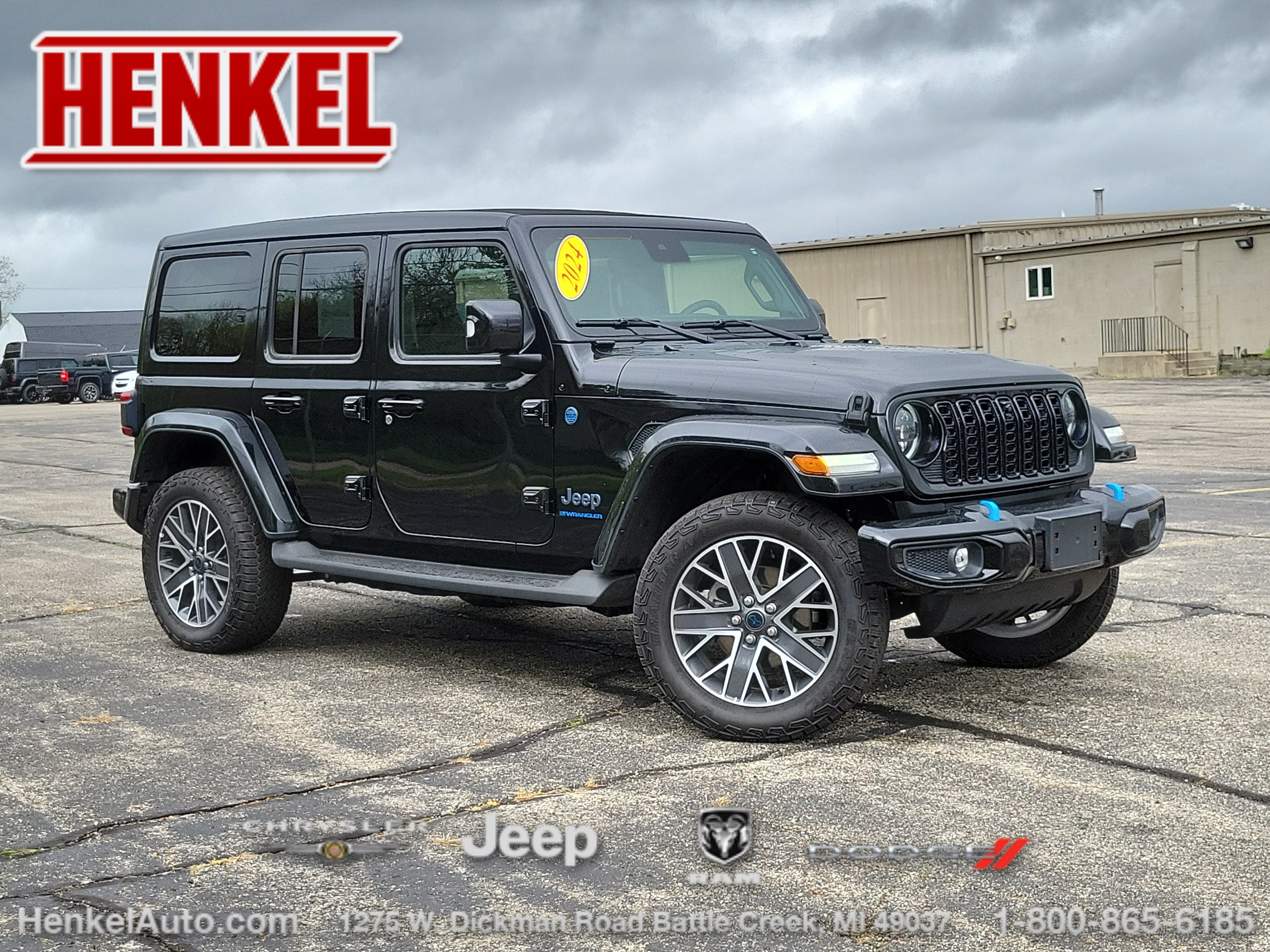 Used 2024 Jeep Wrangler High Altitude AWD/4WD image 1