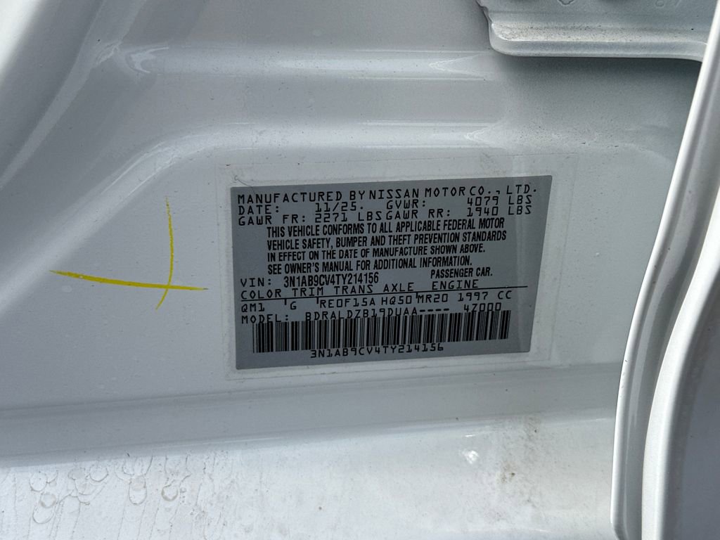 Used 2026 Nissan Sentra SV w/ Floor Mat Package image 31