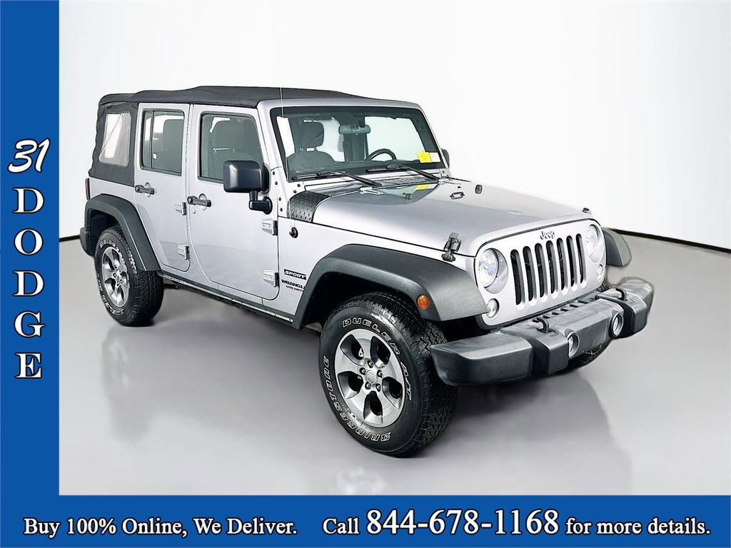 Used 2015 Jeep Wrangler Unlimited Sport w/ Connectivity Group image 1