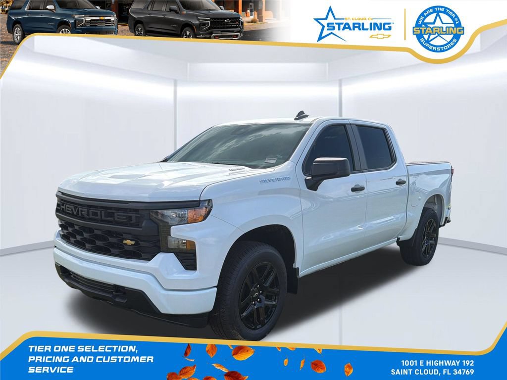 New 2026 Chevrolet Silverado 1500 Custom RWD image 1