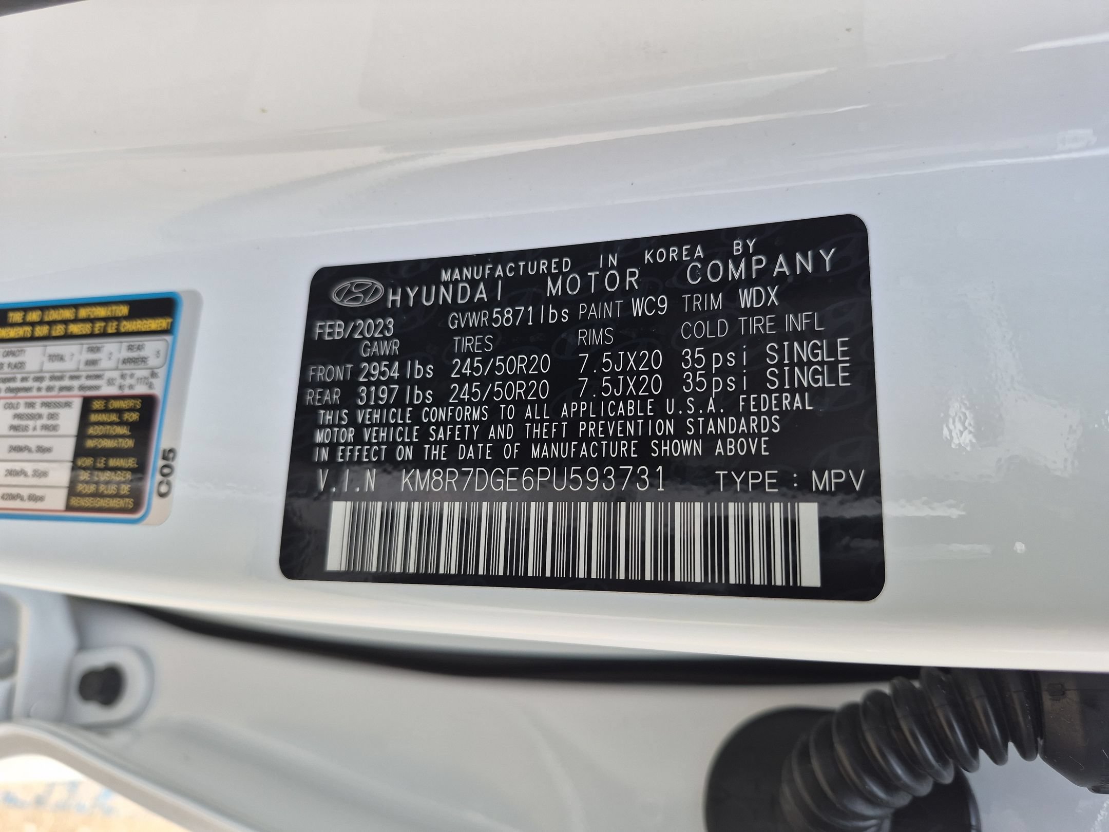 Used 2023 Hyundai Palisade Calligraphy w/ Cargo Package AWD/4WD image 37