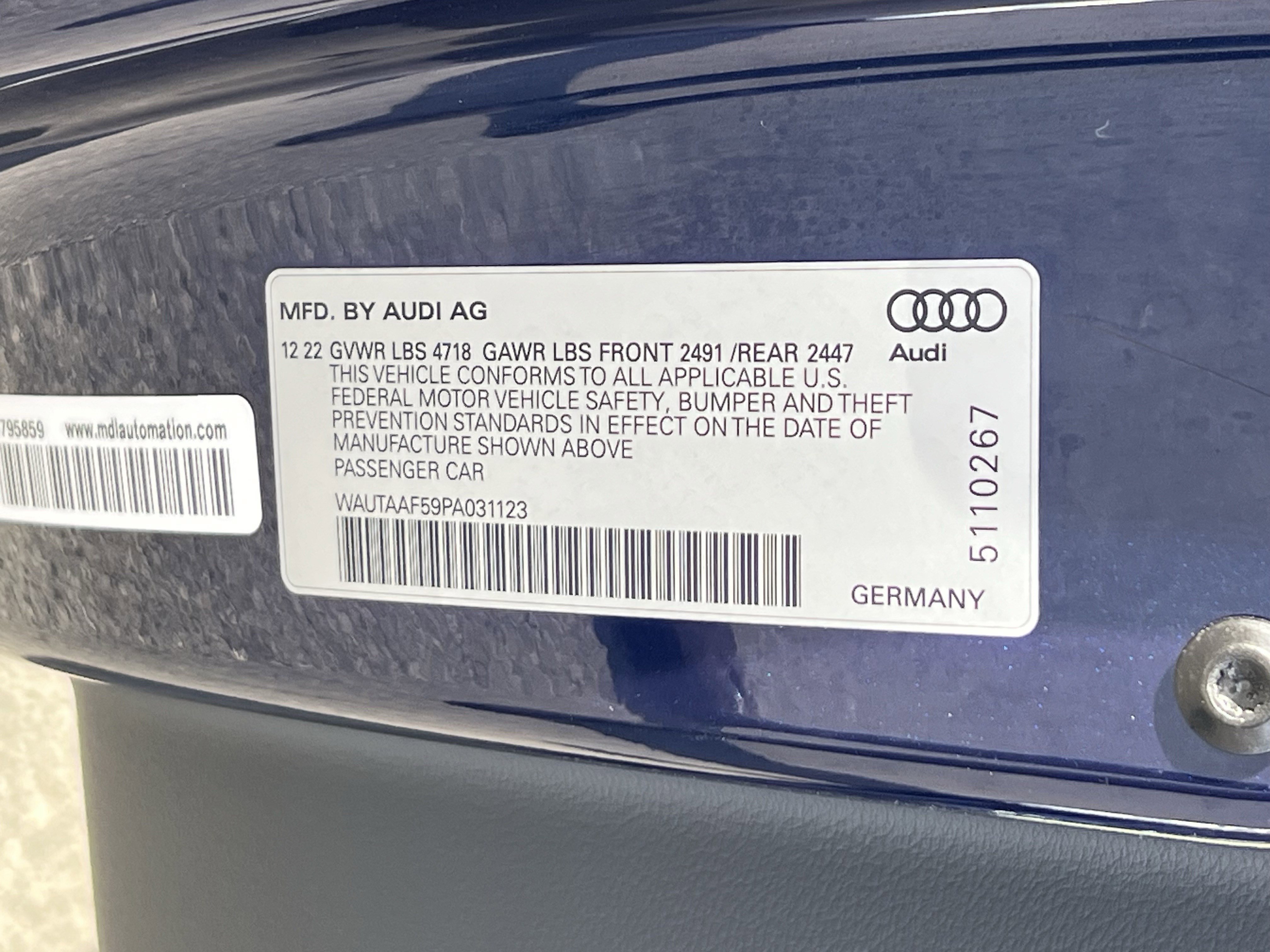 Used 2023 Audi A5 2.0T Premium Plus w/ Premium Plus image 24