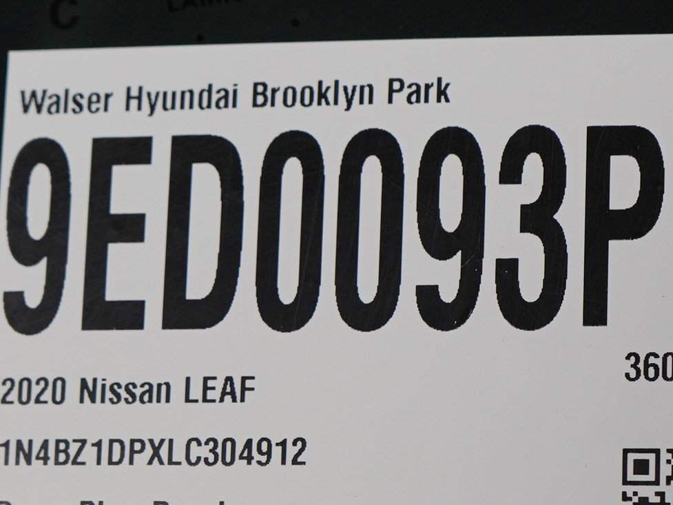 Used 2020 Nissan Leaf SL Plus w/ Protection Package FWD image 28