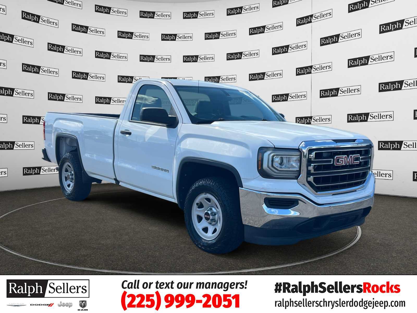 Used 2016 GMC Sierra 1500 2WD Regular Cab image 1