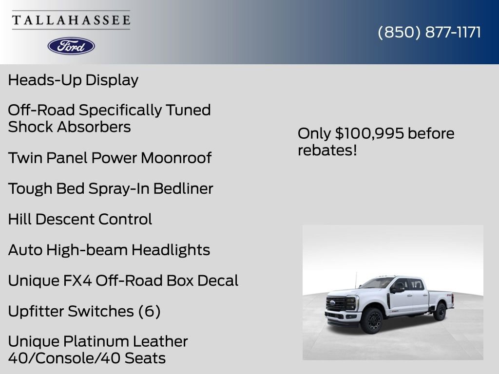 New 2026 Ford F250 Platinum image 30