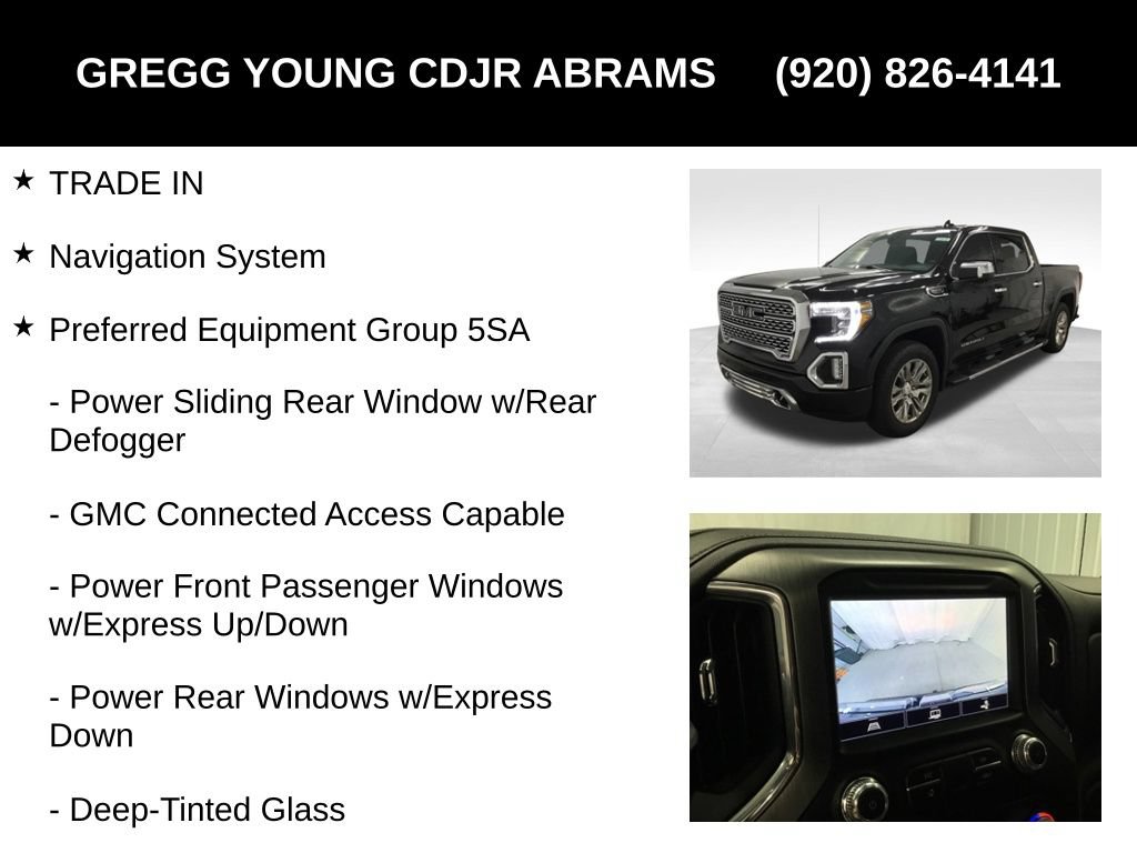 Used 2021 GMC Sierra 1500 Denali w/ Driver Alert Package II AWD/4WD image 7