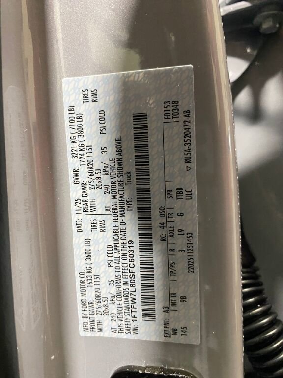 New 2025 Ford F150 Platinum image 25