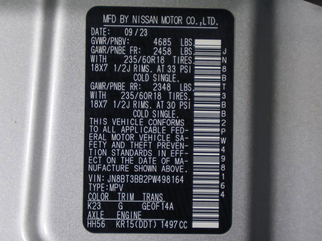 Used 2023 Nissan Rogue SV AWD/4WD image 38