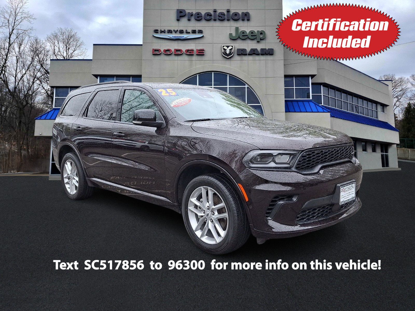 Certified 2025 Dodge Durango GT