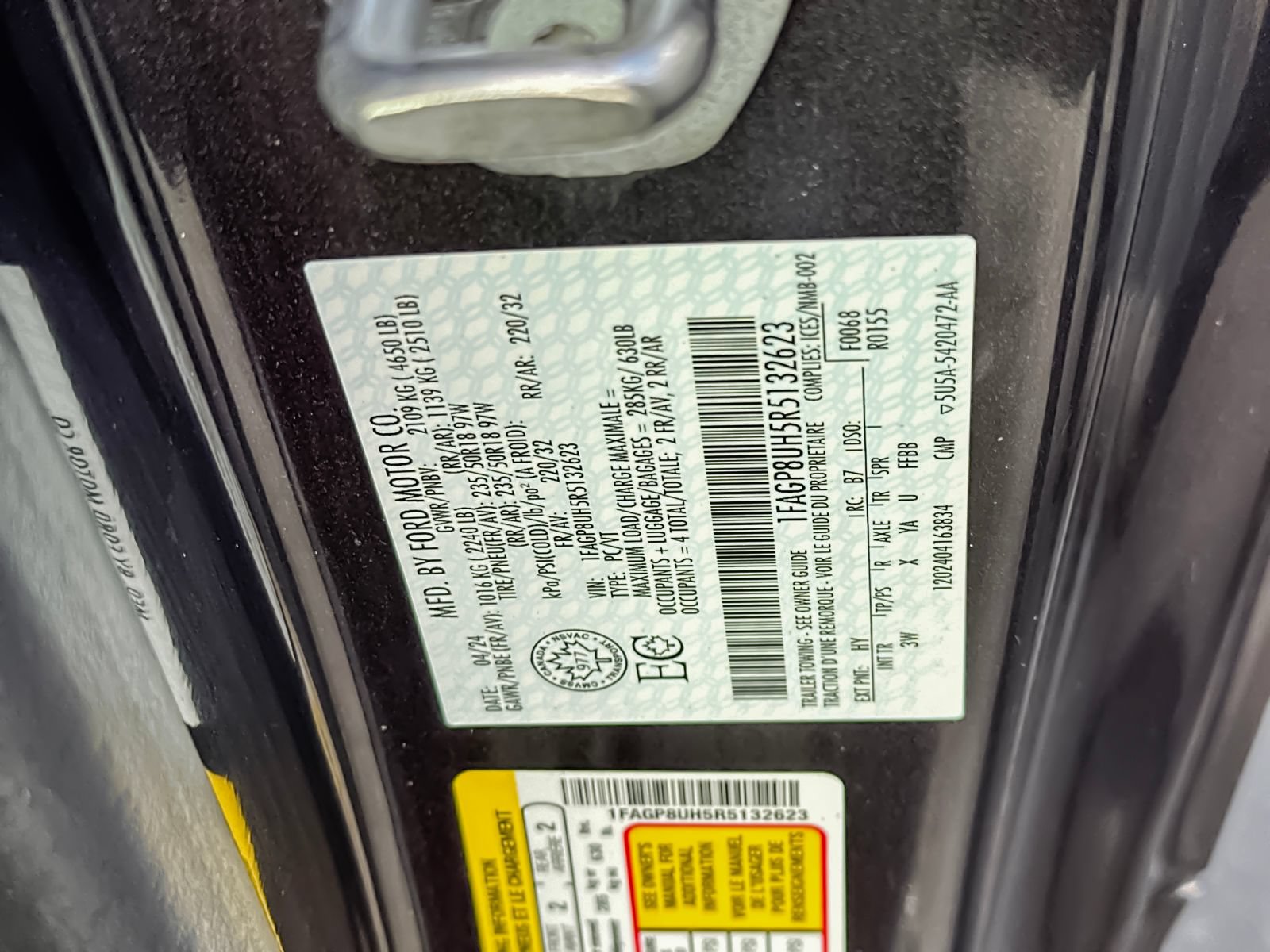 Used 2024 Ford Mustang Premium RWD image 26