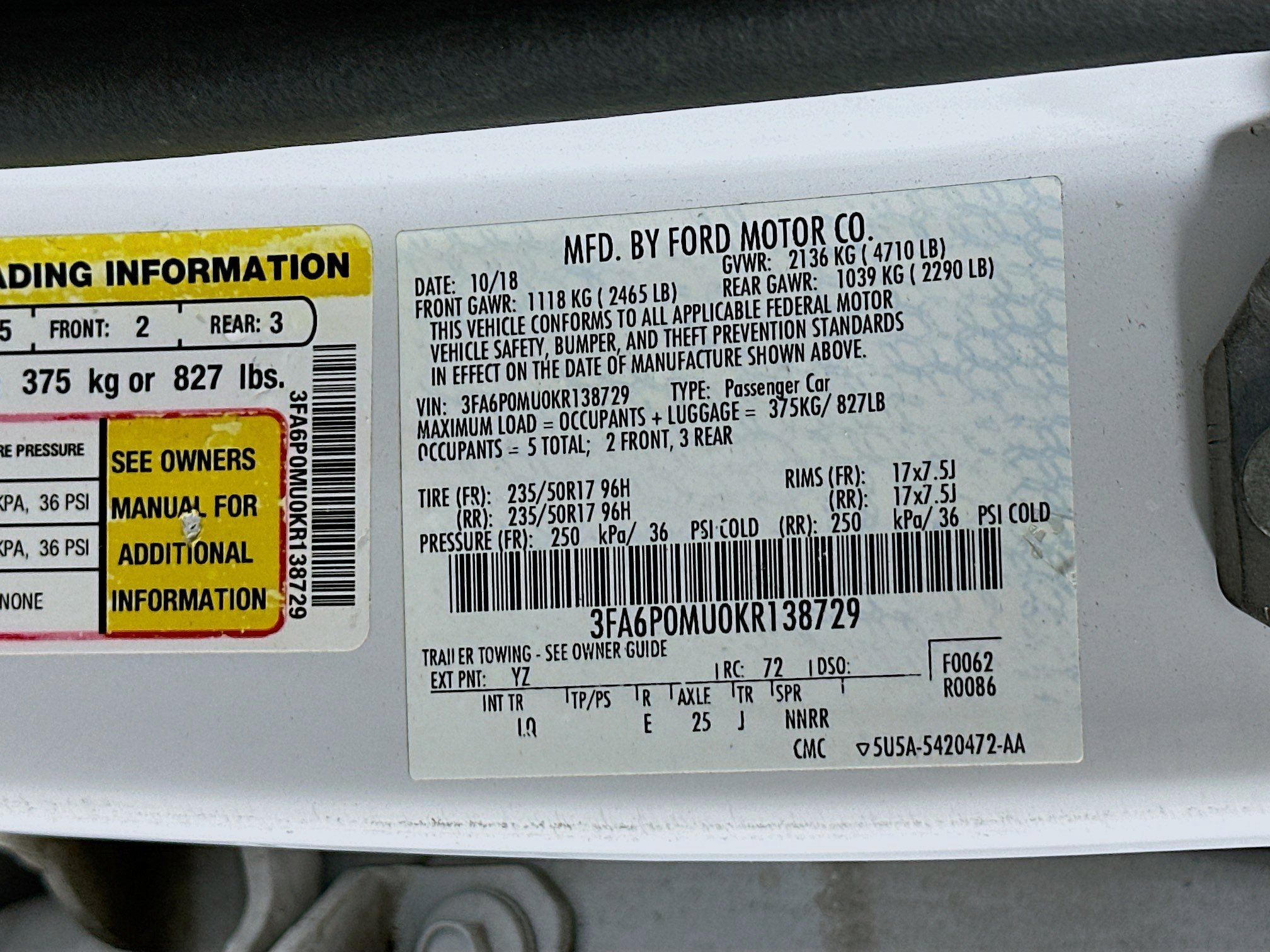 Used 2019 Ford Fusion SEL image 12